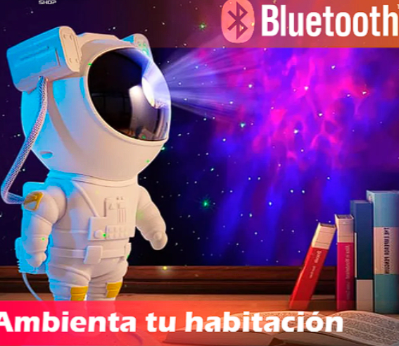 🚀 Parlante Proyector Astronauta 🚀