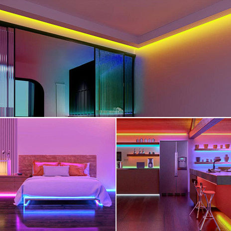 🌈 Tira LED RGB 12V con Bluetooth 🌈