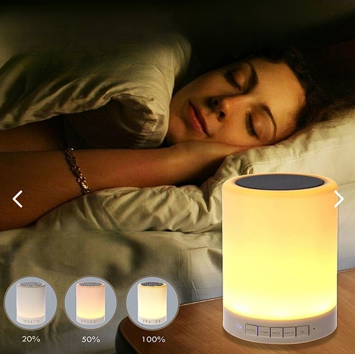 🎶 Lámpara Parlante LED Portátil 🎶