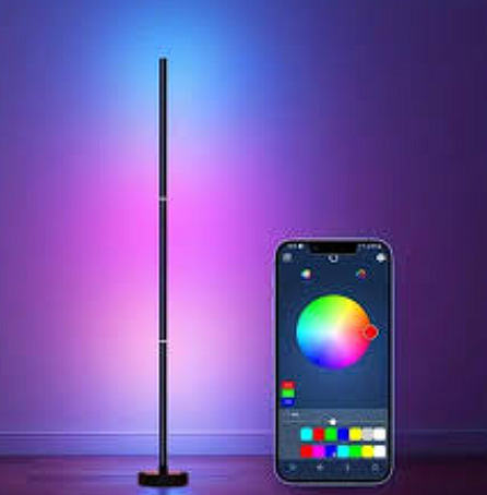 🌈 Lámpara Recta LED RGB 🌈